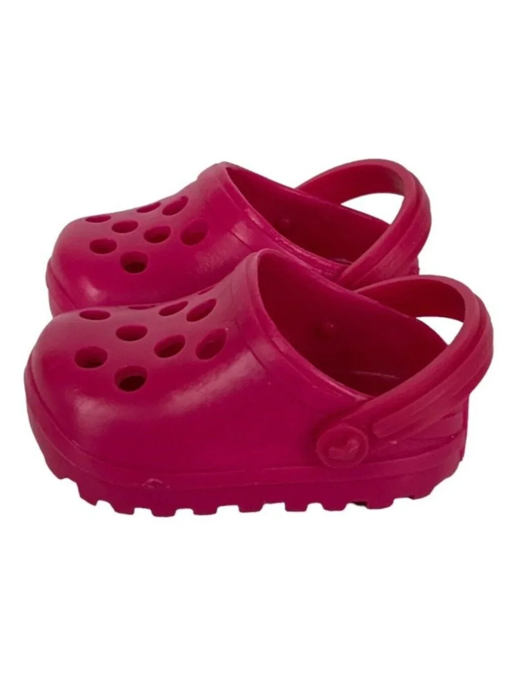 Our Generation 2 Pair Doll Shoes Sparkly Plastic Clogs & Ballet Flats Duo